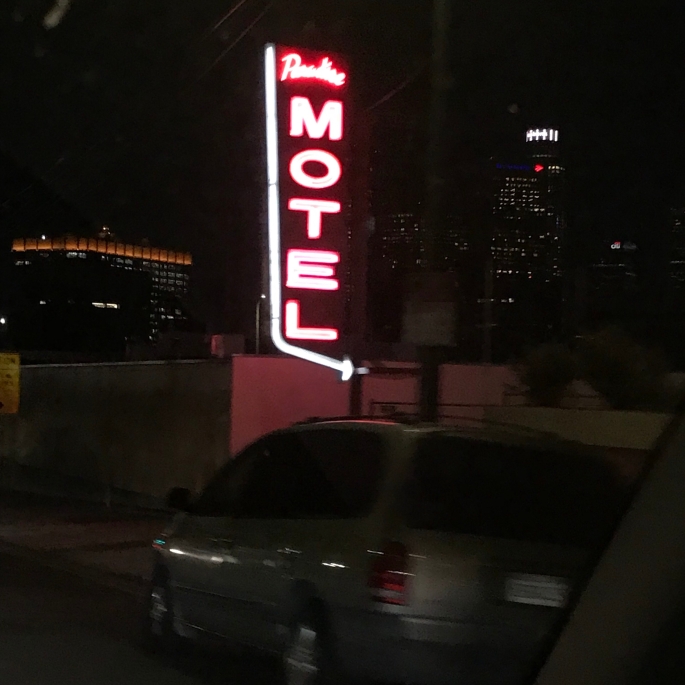Paradise Motel Neon Sign